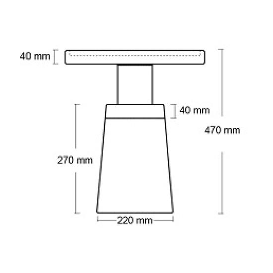 ΤΡΑΠΕΖΙ ΤΣΙΜΕΝΤΟΥ TERRA INCOGNITA