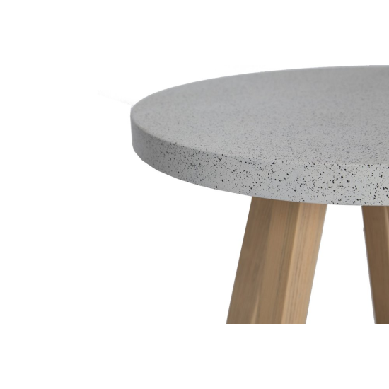 TΡΑΠΕΖΙ BISTRO NORIA TERAZZO ΓΚΡΙ