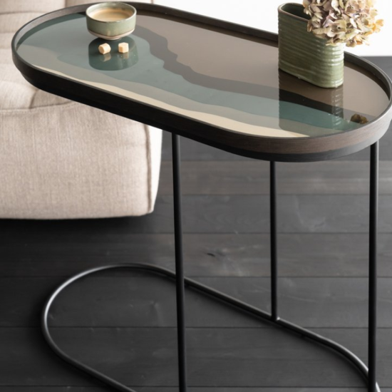 ΒΟΗΘΗΤΙΚΟ ΤΡΑΠΕΖΙ OBLONG - ΞΥΛΟ