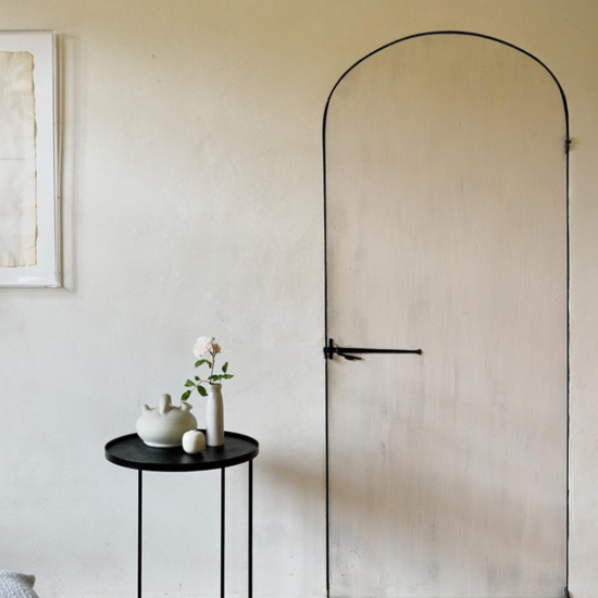 ETHNICRAFT ΒΟΗΘΗΤΙΚΟ ΤΡΑΠΕΖΙ ΜΕ ΠΛΑΙΣΙΟ