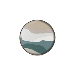 ΔΙΣΚΟΣ WABI SABI-ΓΥΑΛΙ-ΣΧΗΜΑ-ΣΤΡΟΓΓΥΛΟ-Λ