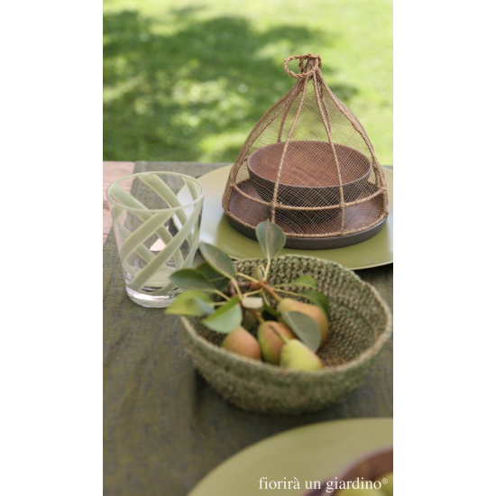 ΜΕΘΑΚΡΥΛΙΚΟ ΓΥΑΛΙ ΜΕ ΠΡΑΣΙΝΗ ΣΠΕΙΡΑ