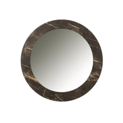 ΚΑΘΡΕΠΤΗΣ ΞΥΛΟ ΓΥΑΛΙ ΣΚΟΥΡΟ ΚΑΦΕ